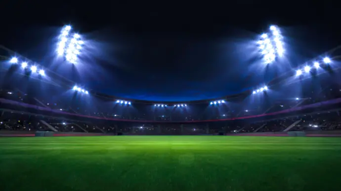 Éclairage LED haute performance pour terrain de sport - Win4LED