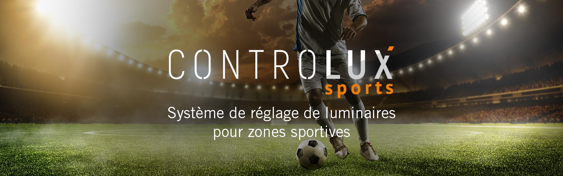Controlux Sports de Carandini, éclairage sportif intelligent et performant par Win4Led