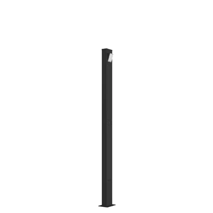 Colonne lumineuse solaire TOTEM+ 40 – design intégré pour éclairage urbain et routier autonome