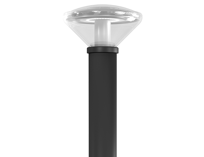 Borne solaire anti-vandale VANDAL B80 – éclairage robuste pour zones sensibles et isolées