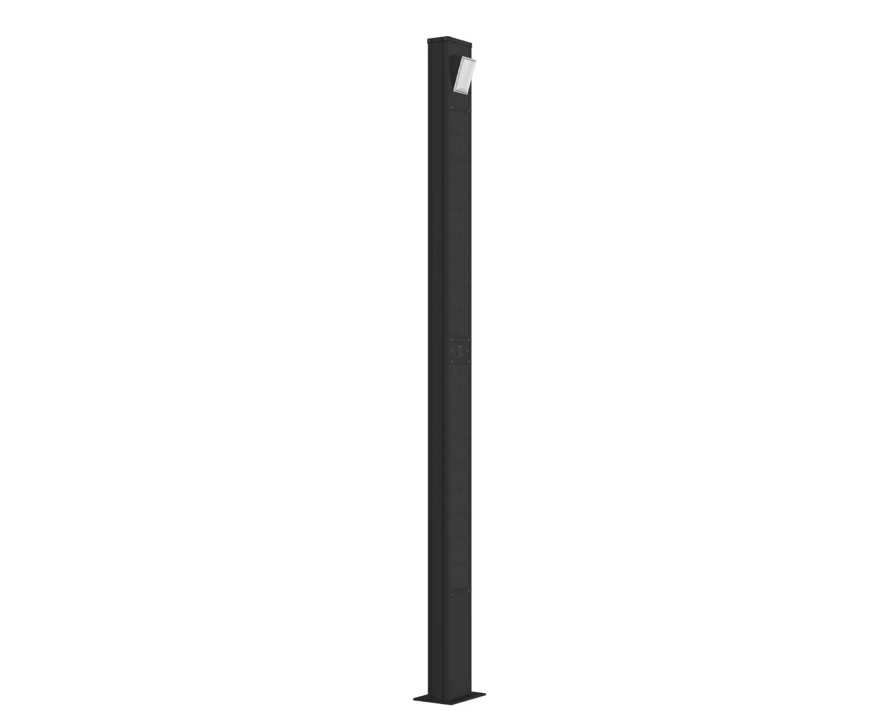 Colonne lumineuse solaire TOTEM+ 40 – design intégré pour éclairage urbain et routier autonome