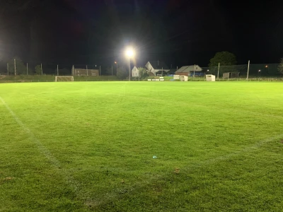 Réalisation Win4LED - Foot Malmedy - éclairage LED football
