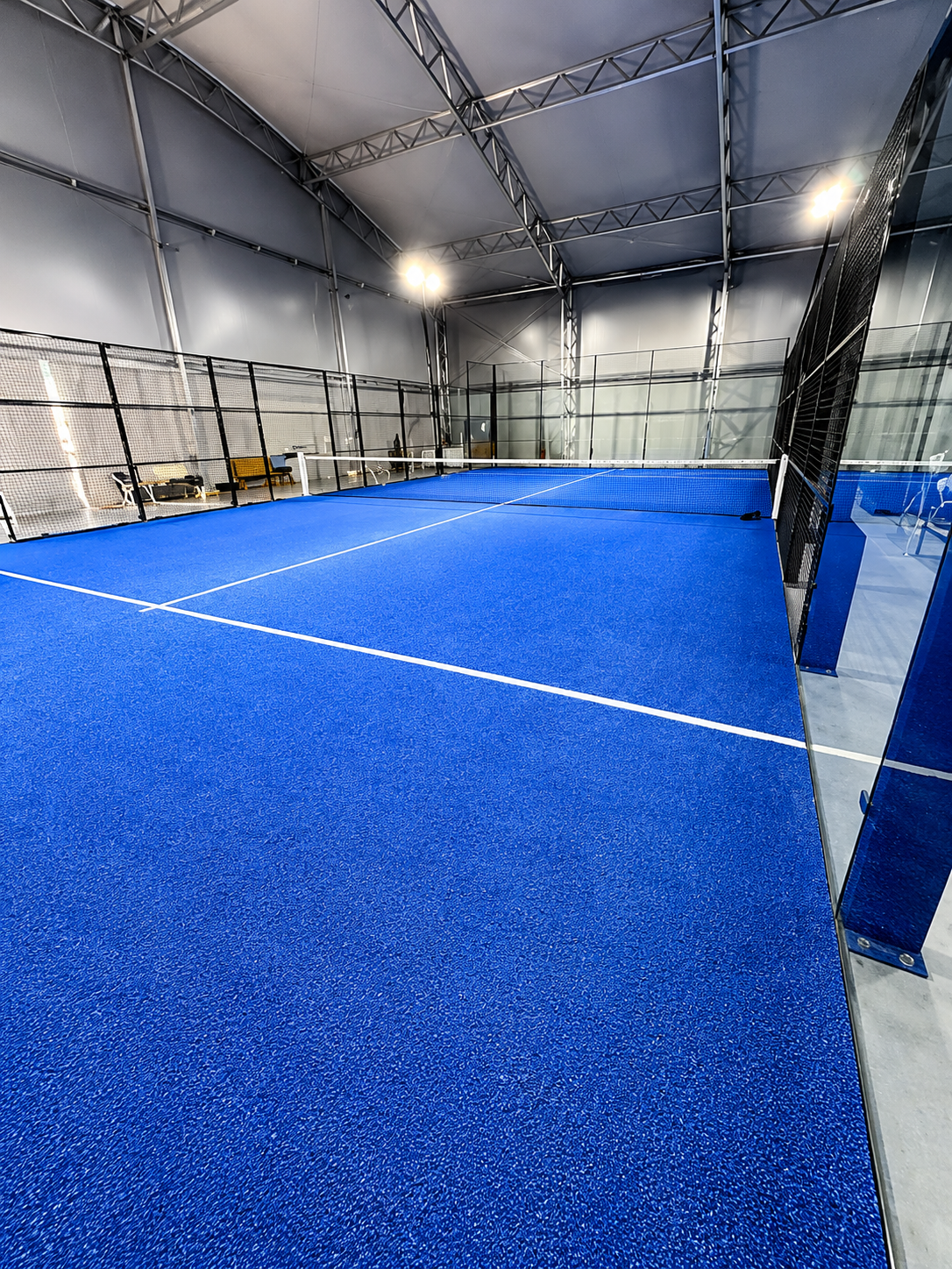 Éclairage LED court de padel - réalisation Win4LED (5/6)