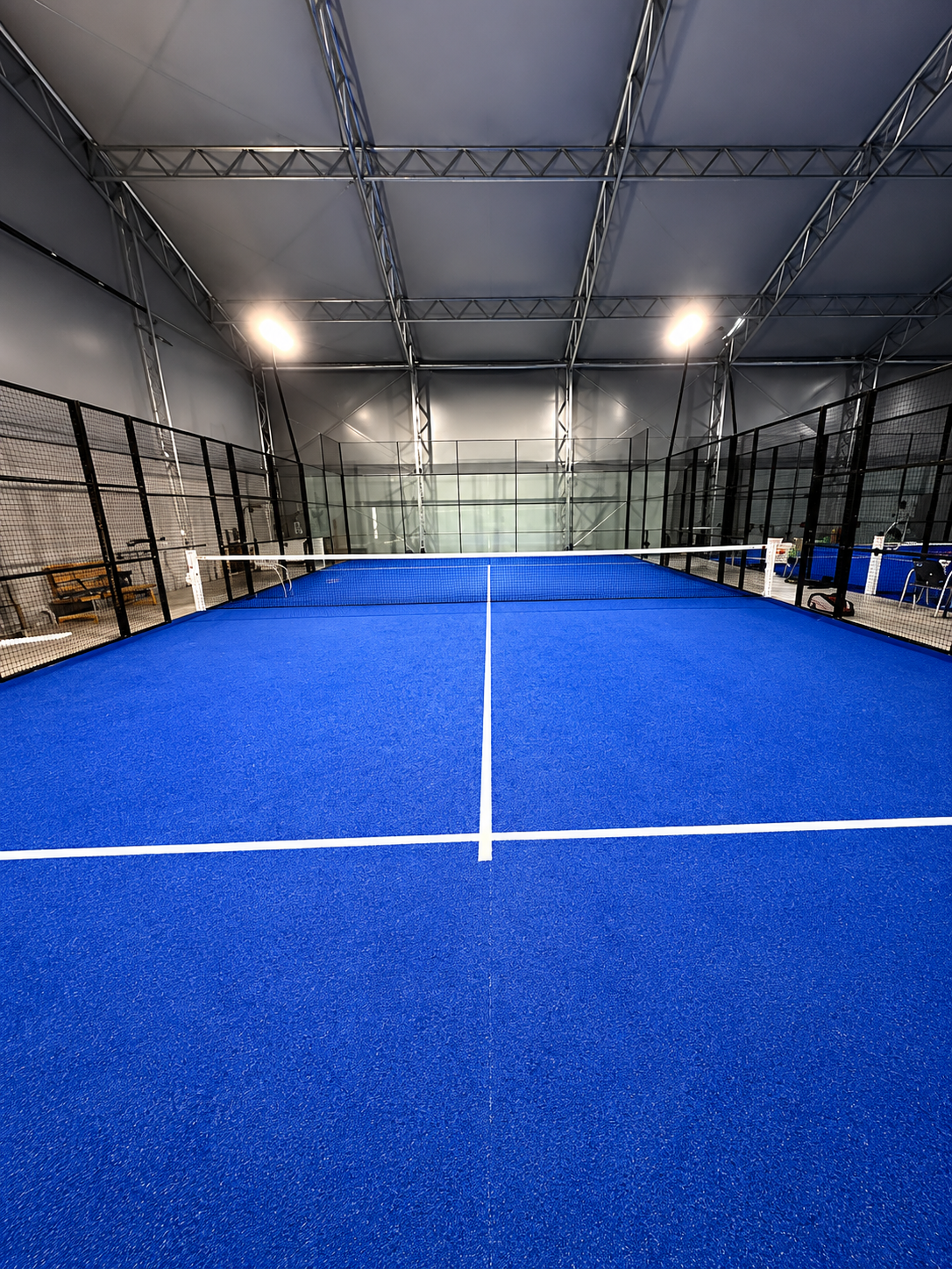 Éclairage LED court de padel - réalisation Win4LED (2/6)