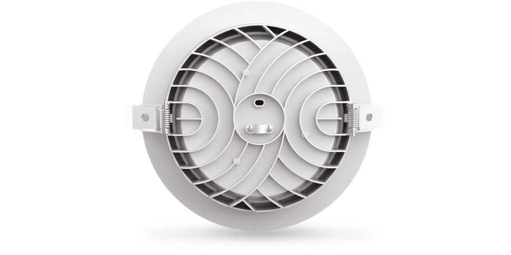 Downlight HORUS 18w 8 CCT IP54 blanc cutout 200-210mm 