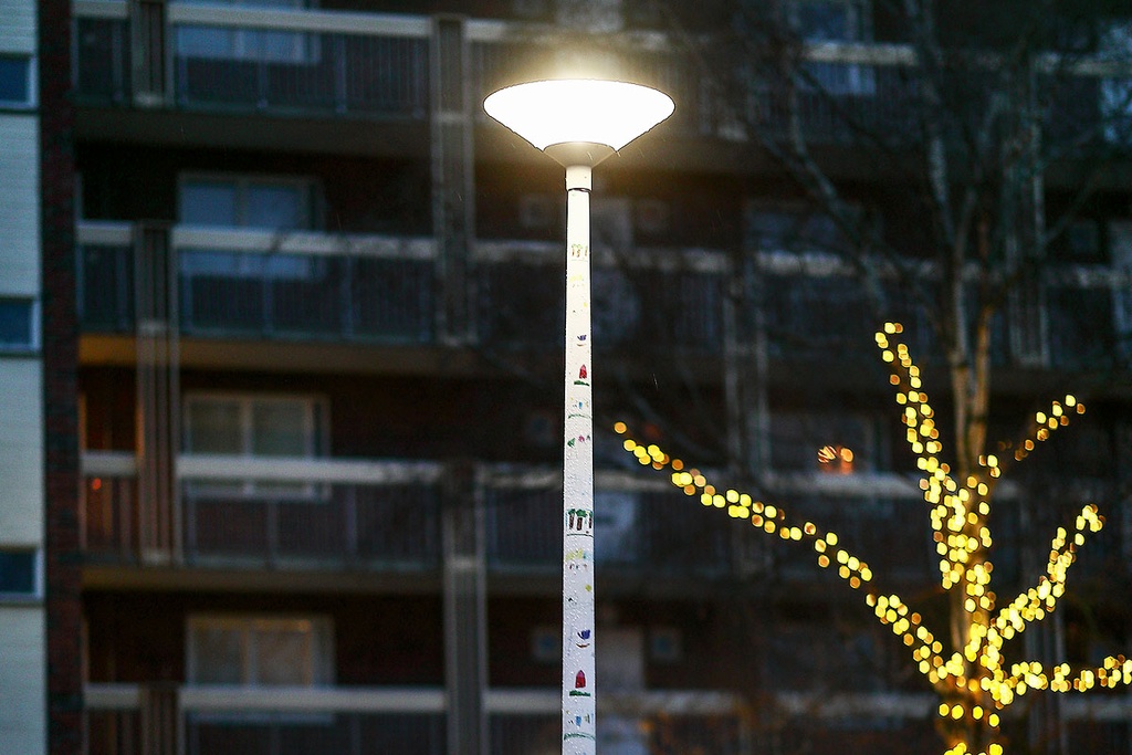Mât d'éclairage Design