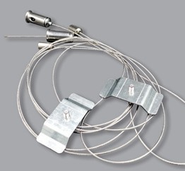 Kit suspension livré avec chaque linéaire commandé.