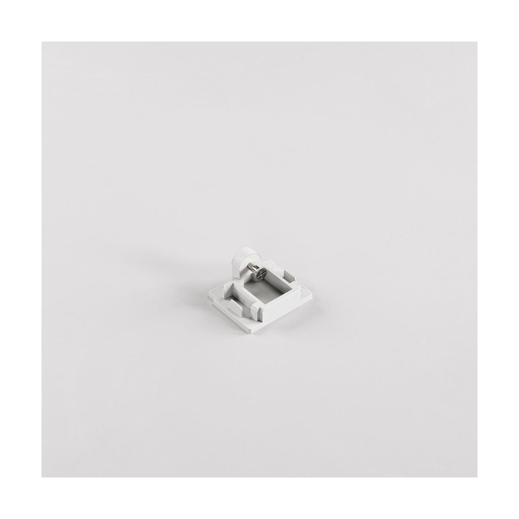 Embout de finition • Blanc • Rail Mini Monophasé