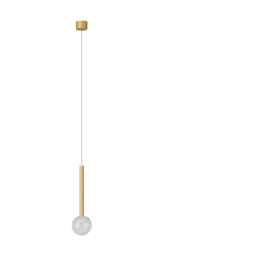 BOLLA SU LED 8W 2700K/3000K MATT GOLD(5.1.2) TRIAC