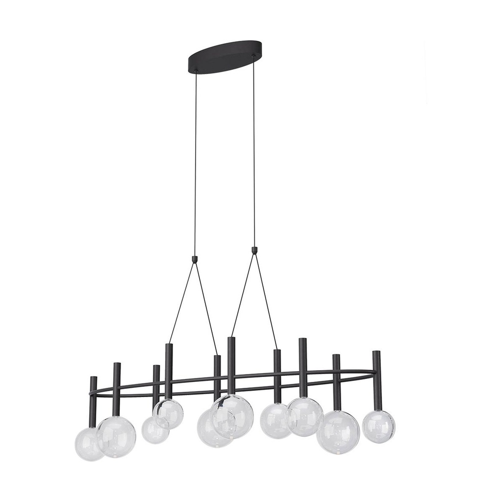 BOLLA SU LED 44W 2700K/3000K BK (4.1.2) TRIAC