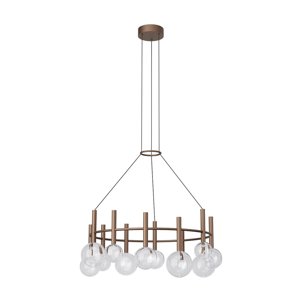 BOLLA SU LED 53W 2700K/3000K BK (4.1.2) TRIAC