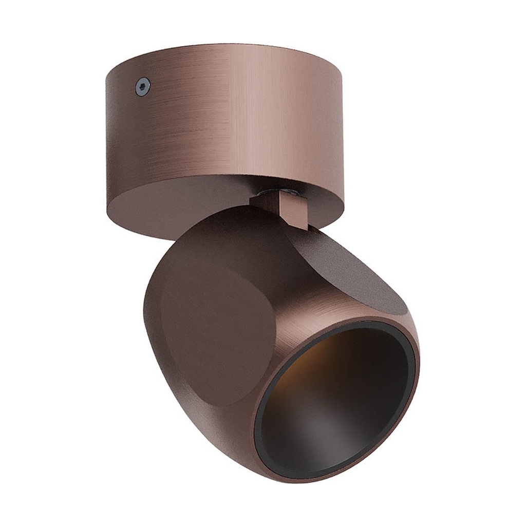 CRISP AP/PL LED 8W 2700K/3000K BRUSH BROWN (5.1.2) TRIAC