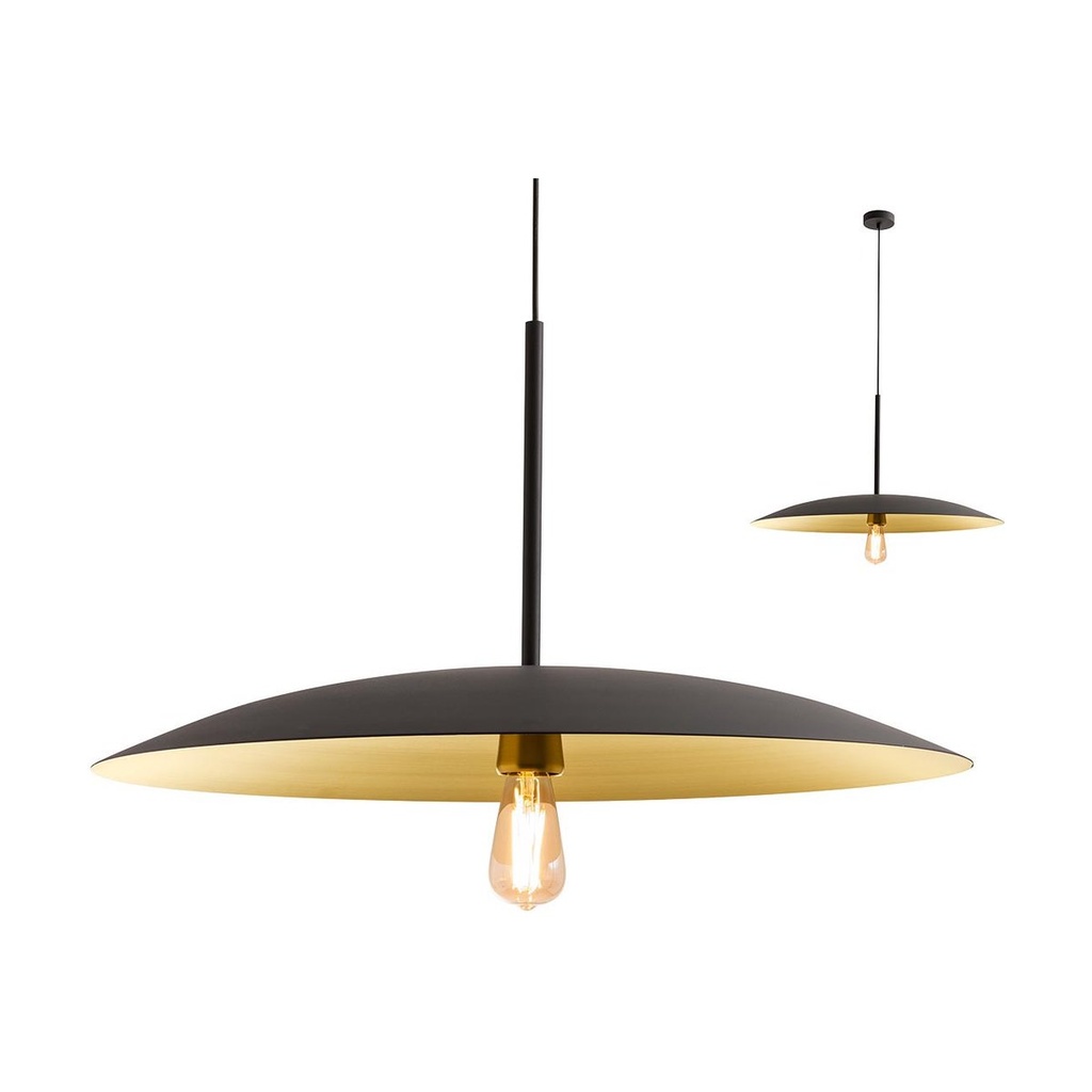 CYMBAL SU 1X42W E27 D730 SAND BLACK/GOLD (4.1.1)