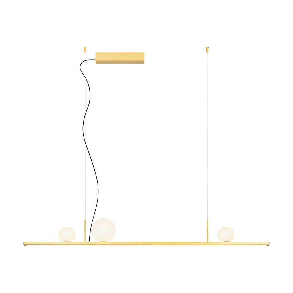 DUNE SU LED 40W IP20 BRASS GD/OPAL GLASS 2700K (4.1.2)