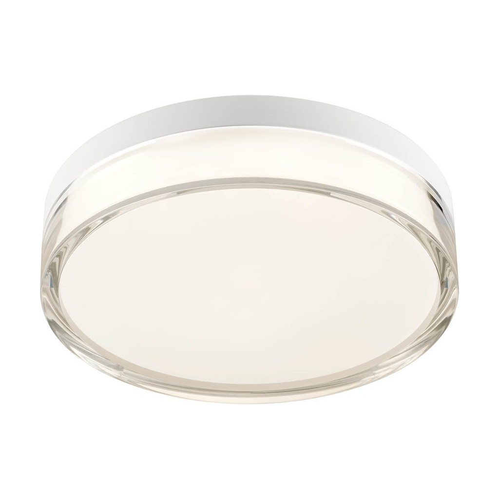 FRISBI PL LED 12W 3000K/4000K D230 IP44  WH(5.1.2)