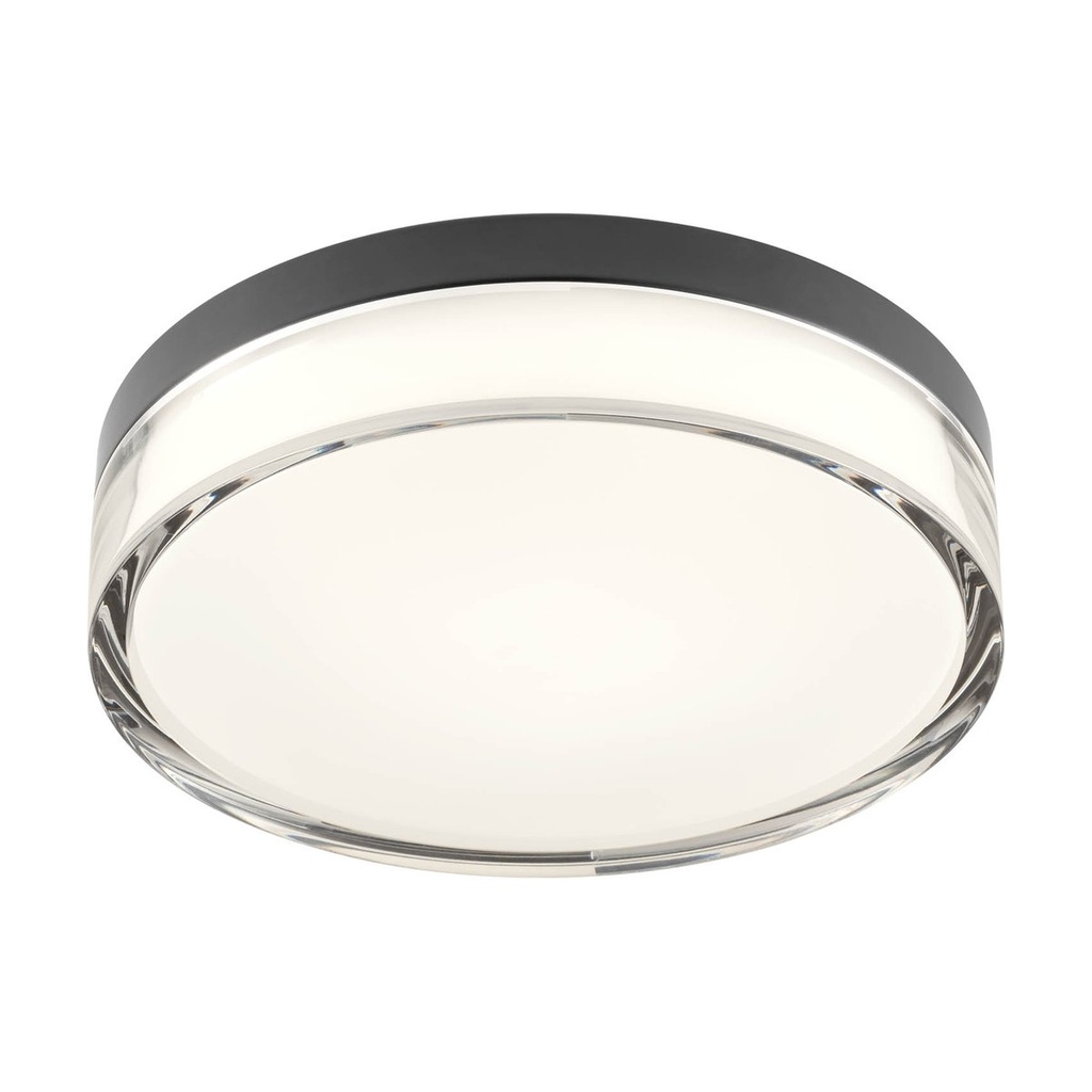FRISBI PL LED 12W 3000K/4000K D230 IP44  BK(5.1.2)