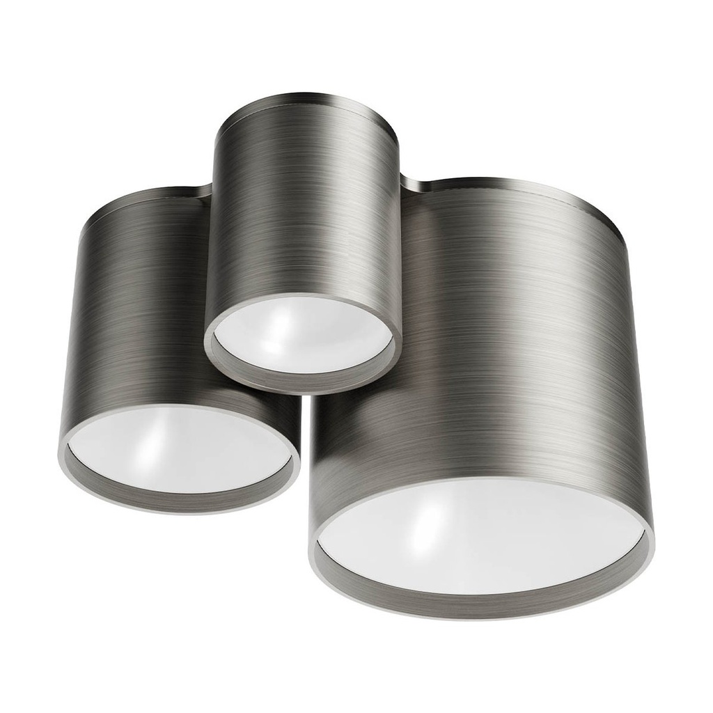 HERA PL(3) LED 31W 2700K/3000K FOGGY NICKEL (5.1.2) TRIAC