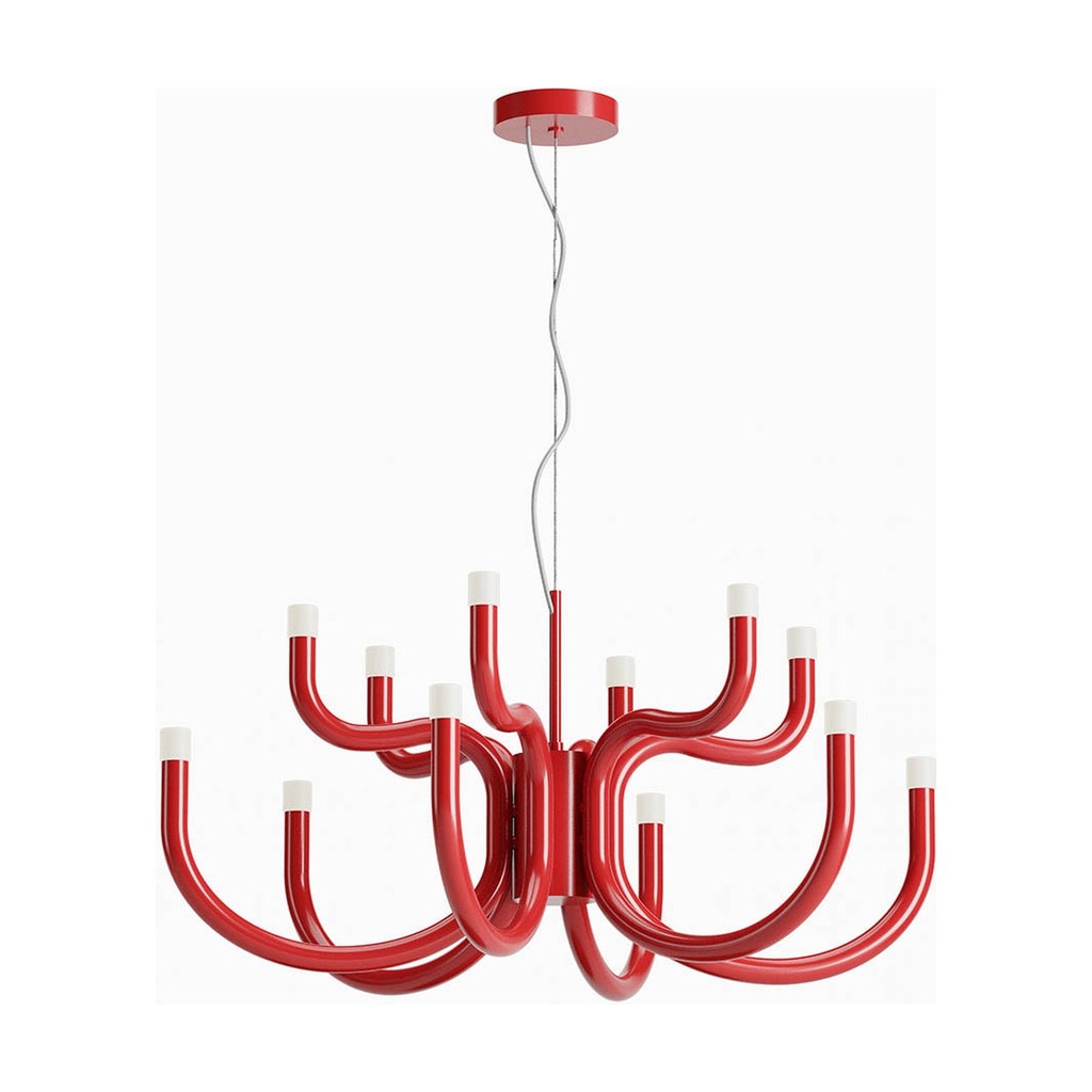 LUXOR CAND LED 54W 3000K RED(4.1.2)