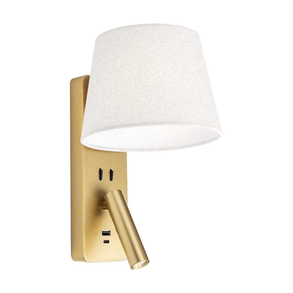 NEMIA STRUCTURA AP LED 1x3W  E27 USB  2700K GD(5.1.2)