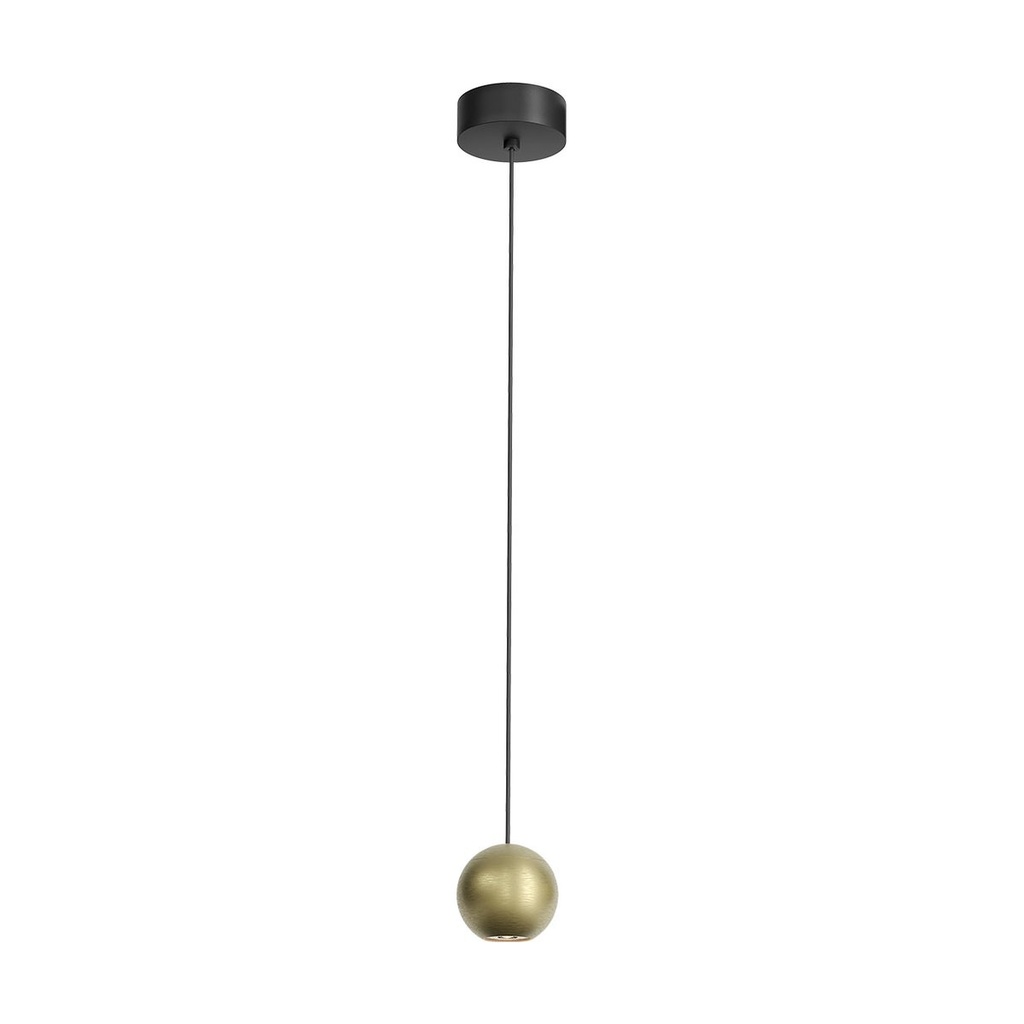 OBO SU LED 8.5W 3000K SBK/BRASS (5.1.2)