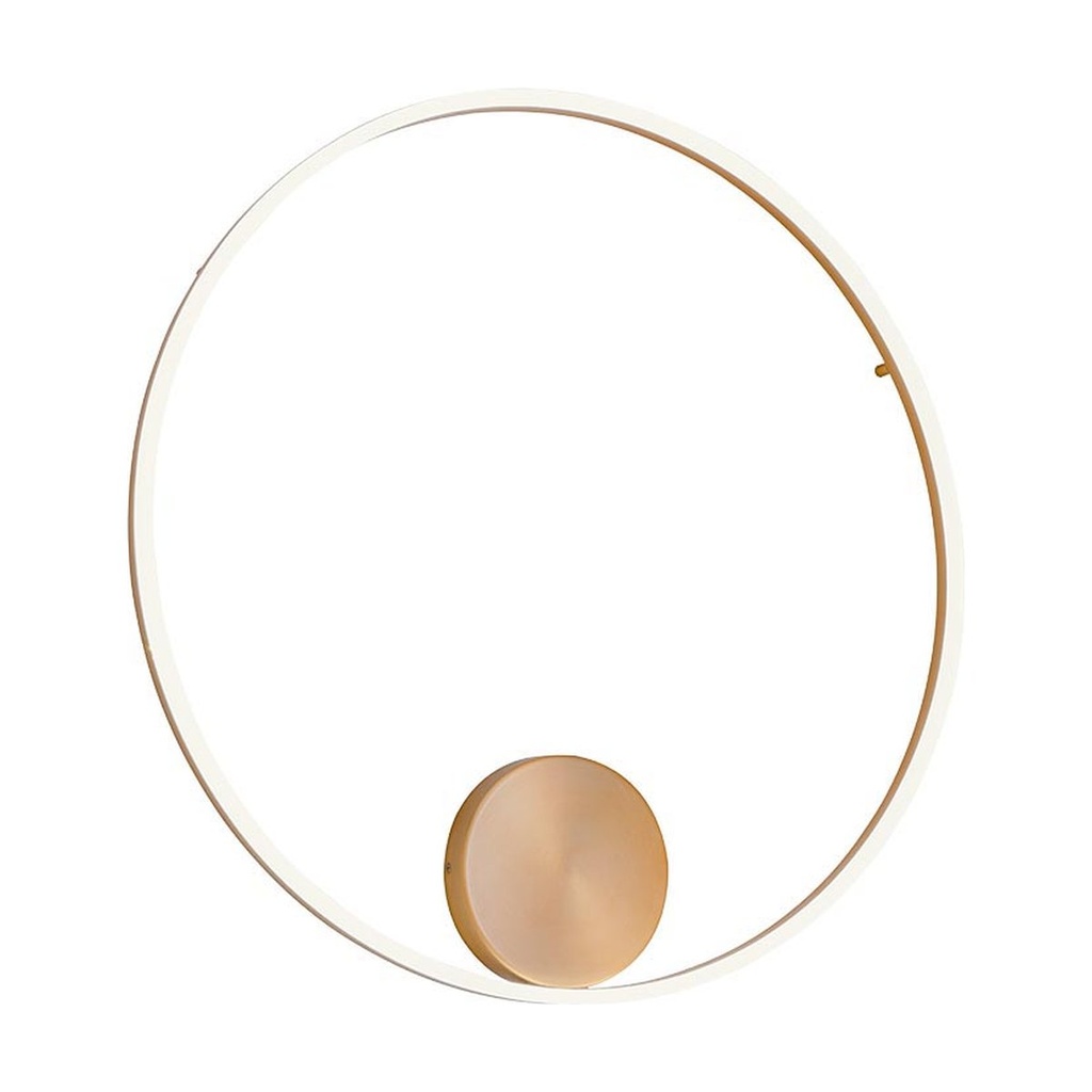 ORBIT AP/PL LED 55W 3000K D800 BRASS (4.1.2)-TRIAC