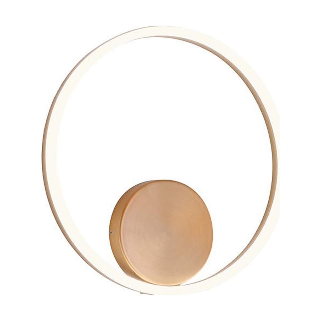 ORBIT AP/PL LED 25W 4000K D400 BRASS (5.1.2)-TRIAC