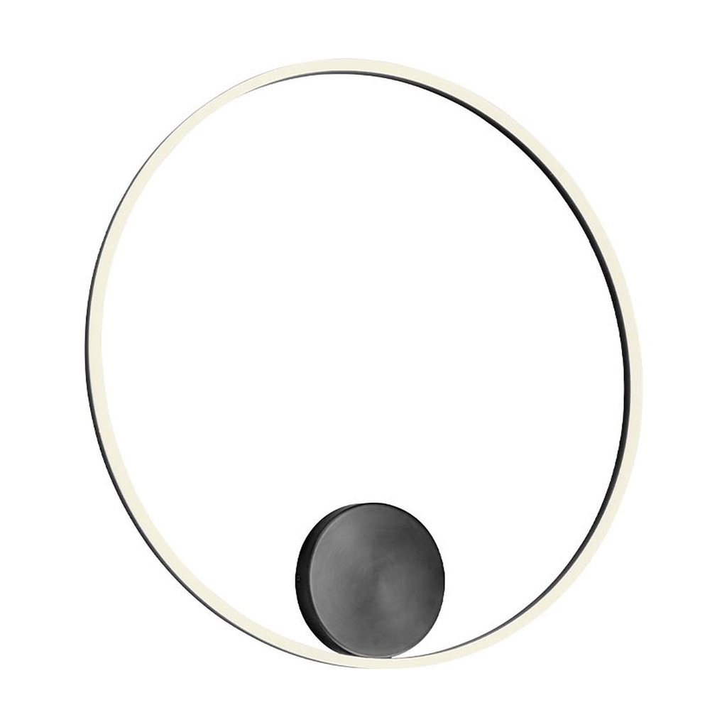 ORBIT AP/PL LED 55W 3000K D800 SAND BLACK (4.1.2)-TRIAC
