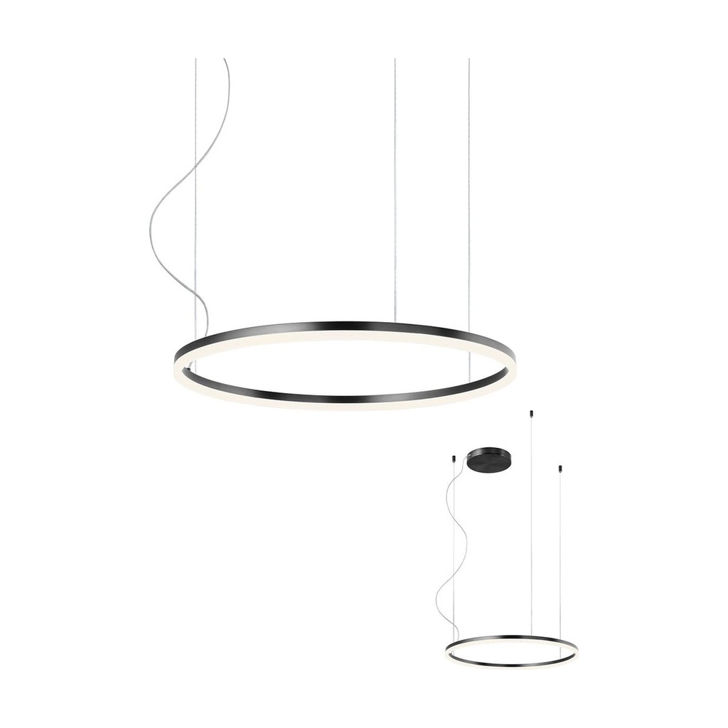 ORBIT SU LED 42W 4000K D600 SAND BLACK (4.1.2)-TRIAC