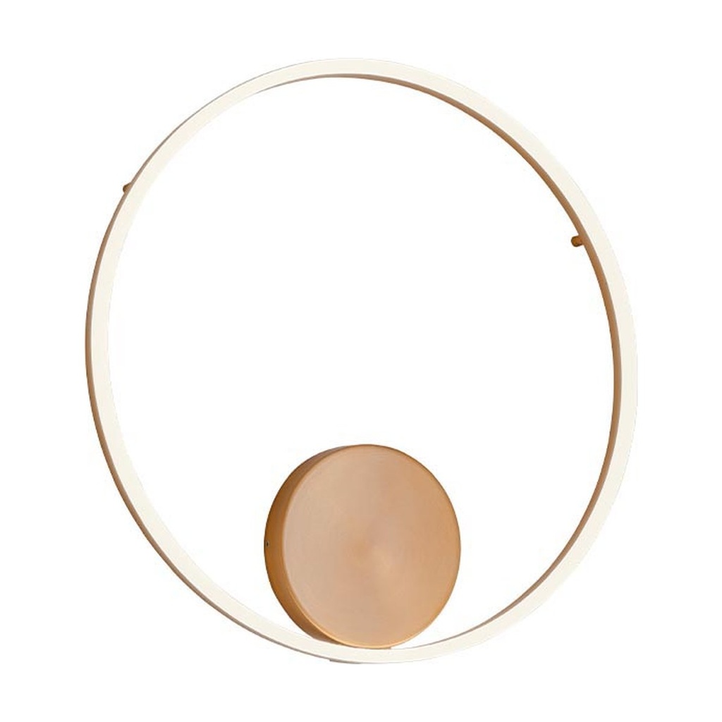 ORBIT AP/PL LED 42W 4000K D600 BRASS (4.1.2)-DALI