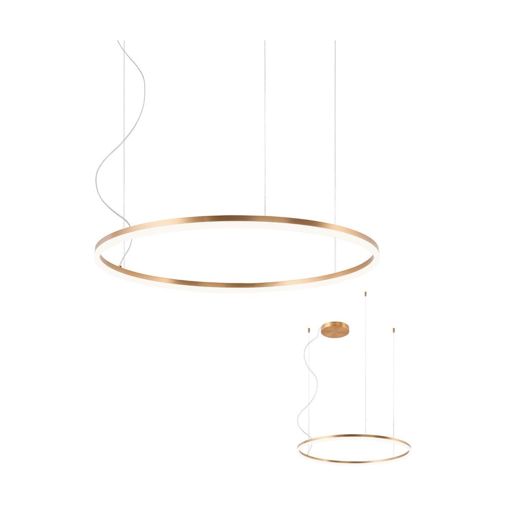 ORBIT SU LED 55W 4000K D800 BRASS (4.1.2)-DALI