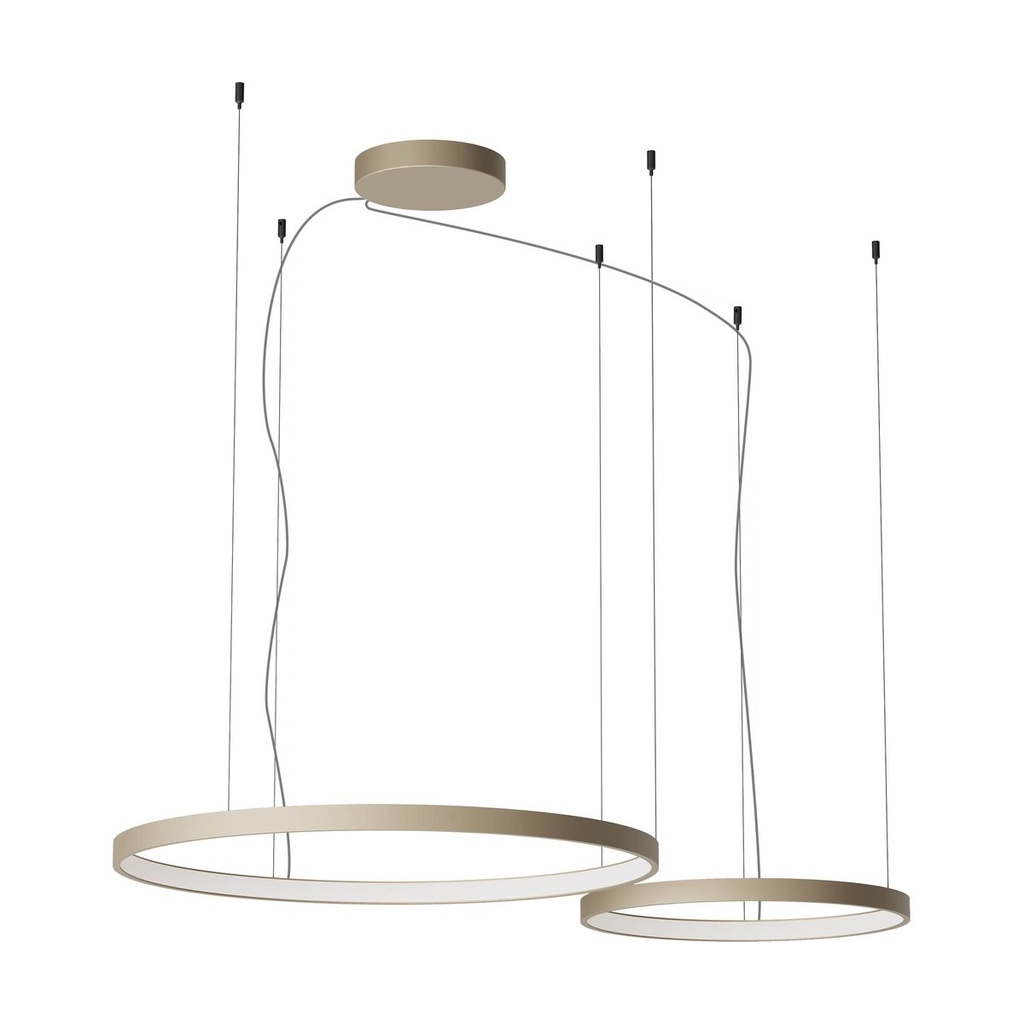 ORION SU LED D500-750 98W CCT 2700/3000/4000K SILVER COFFEE (4.1.2) (RD)