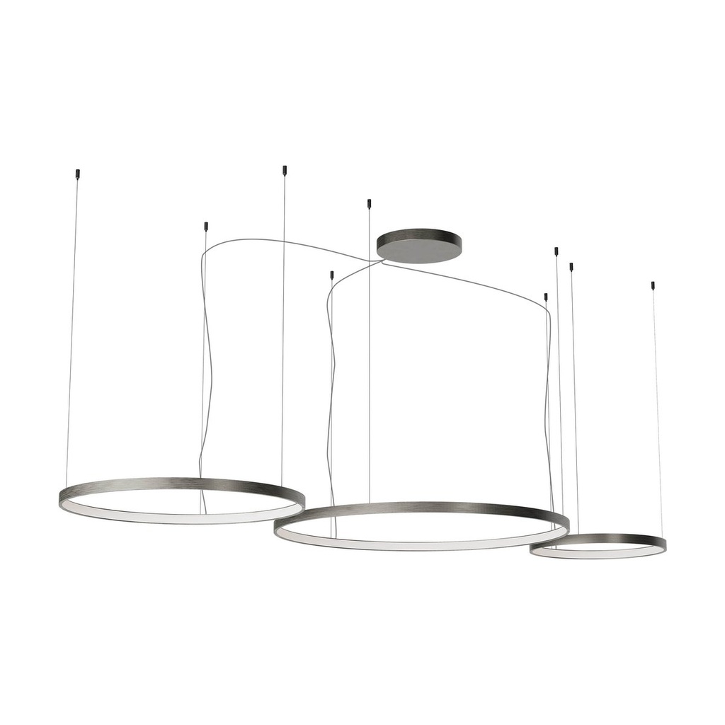 ORION SU LED D500+750+1000 176W CCT 2700/3000/4000K FOGGY NICKEL(4.1.2) (RDDALI