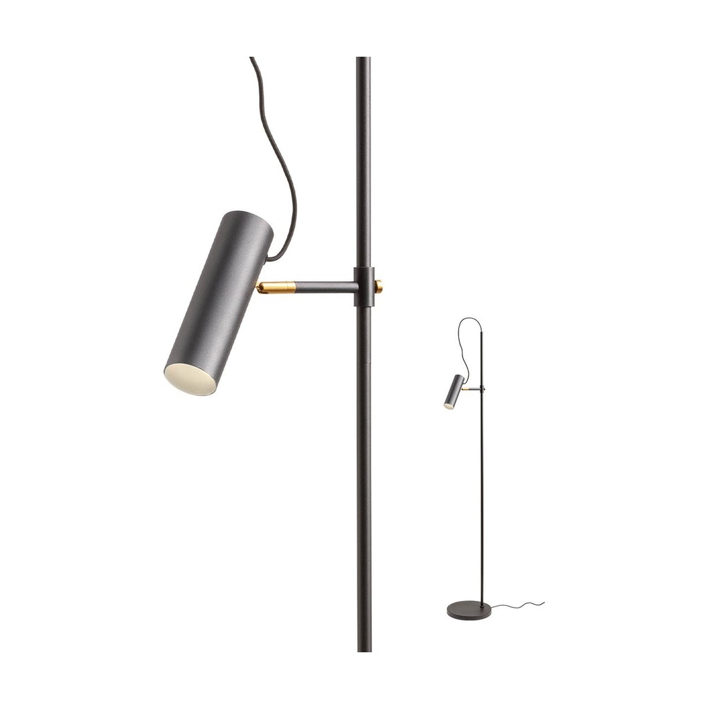 PIVOT LAMP 1xGU10 max.40W BK (4.1.1)
