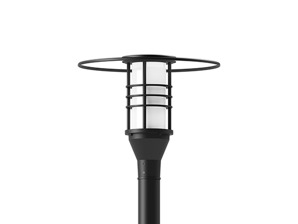 Tête de mât FORREY 10 - ø660mm - 50w - 3046lm 6,00 585,20 3 511,20 0,00 sortant - 3000°K - IP65 - IK08 - Optique 360° (G) - 45000h - L80/B10 - Finition couleur Gris anthracite - Dark  Grey - RAL : 7043 - TOP 60mm