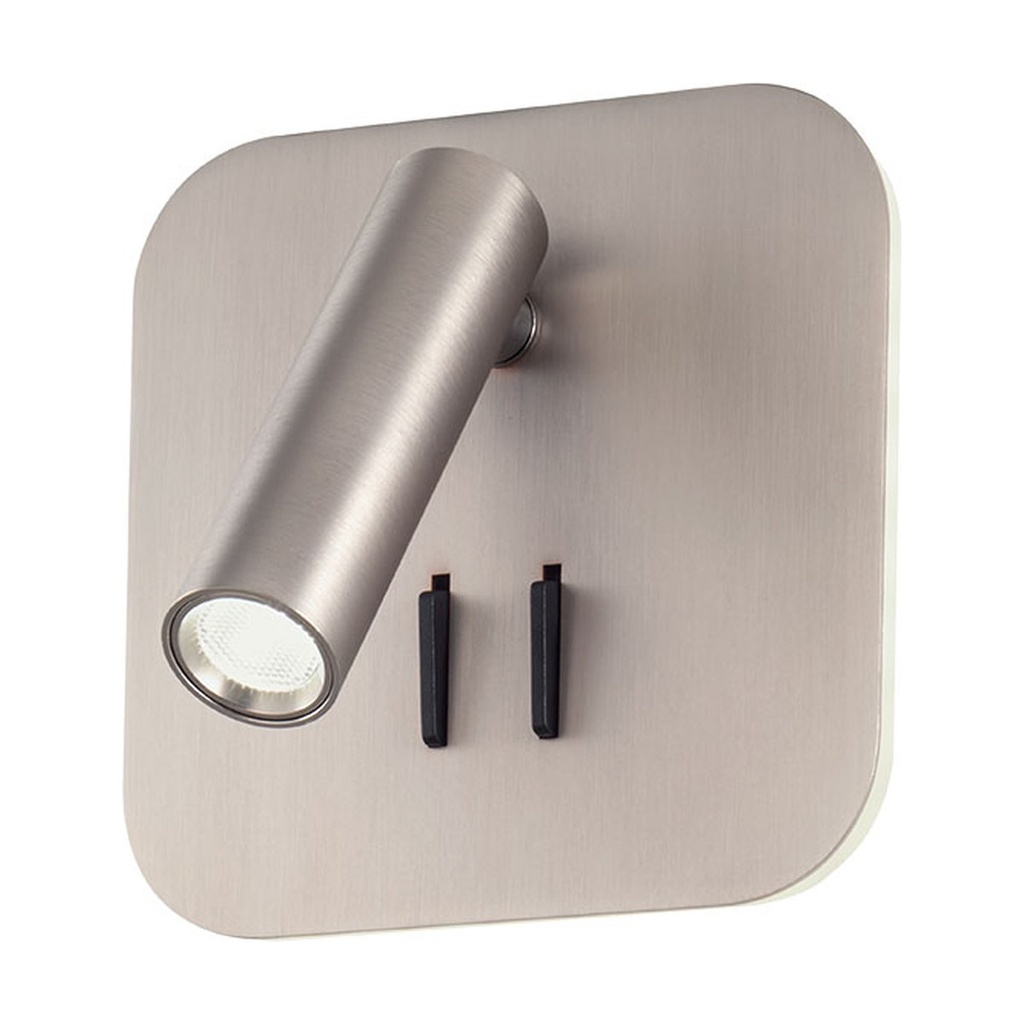 QUDA AP SQ LED 1x6W+1x3W 3000K SN (5.1.2)