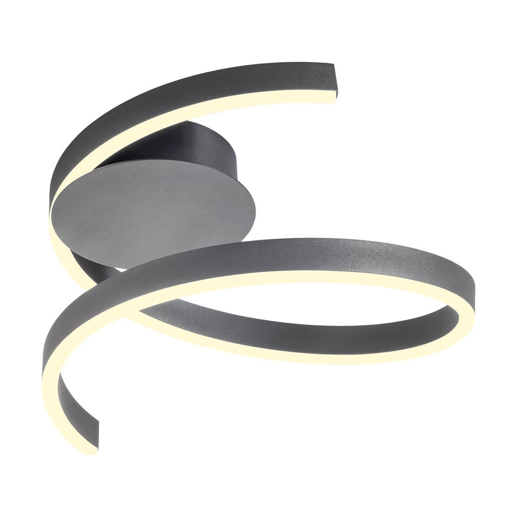 SCROLL PL LED 27W CCT 3000K/4000K/6000K D400 SBK (5.1.2)