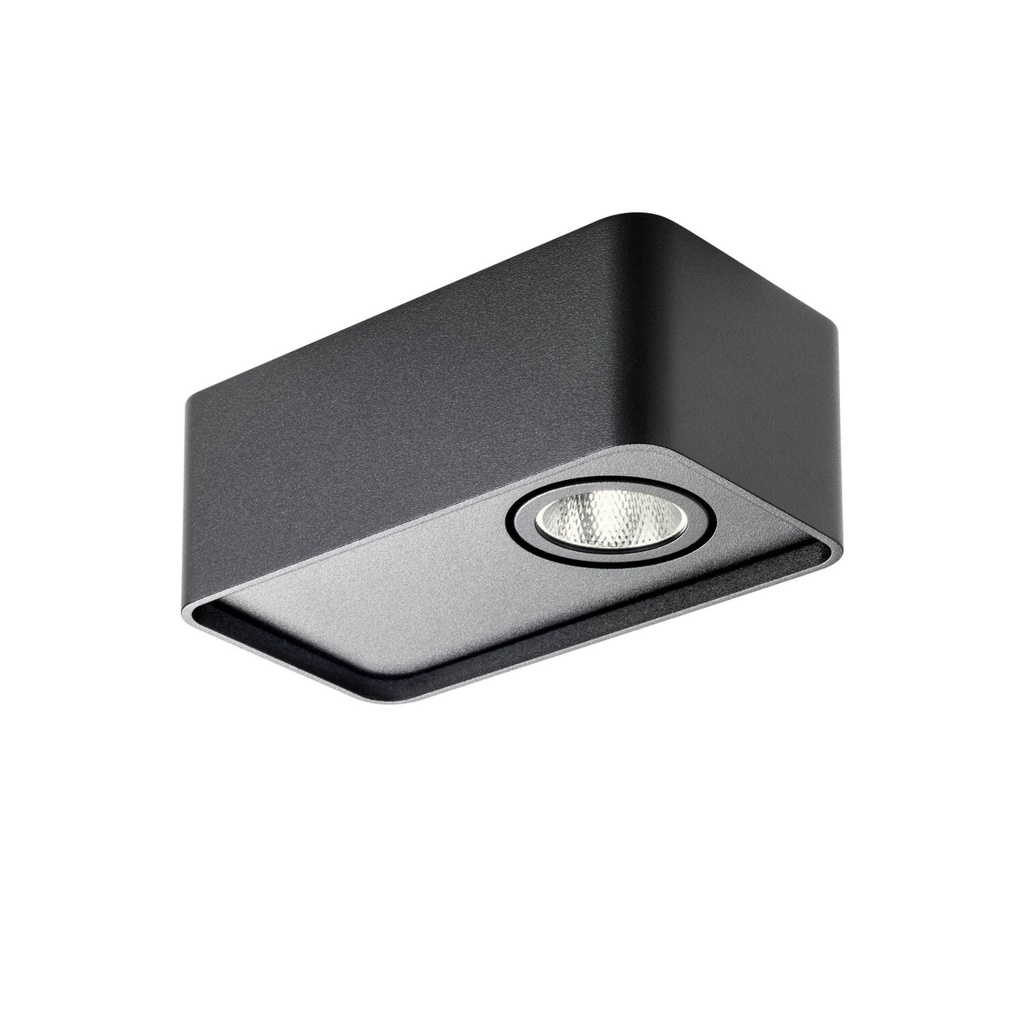 YUKI PL LED 6.2W 3000K BK (5.1.2)