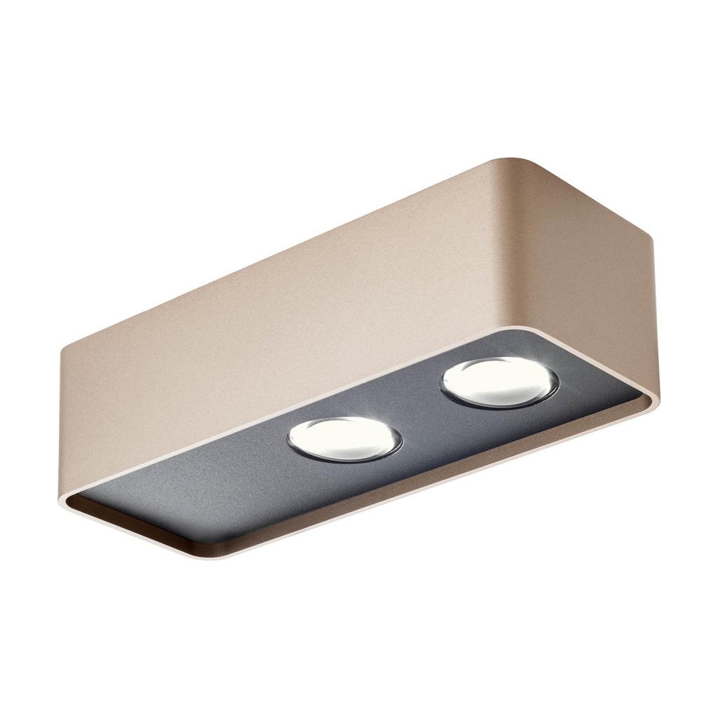 YUKI AP LED 10W 3000K L55 SILVER COFFEE/BK (5.1.2)