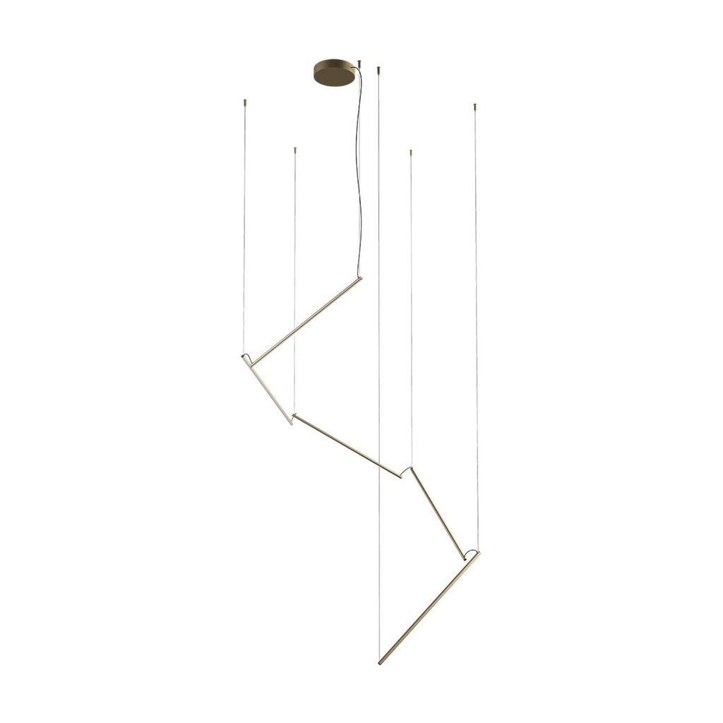 STICK SU LED D1400 48W 3000K BRASS (4.1.2)