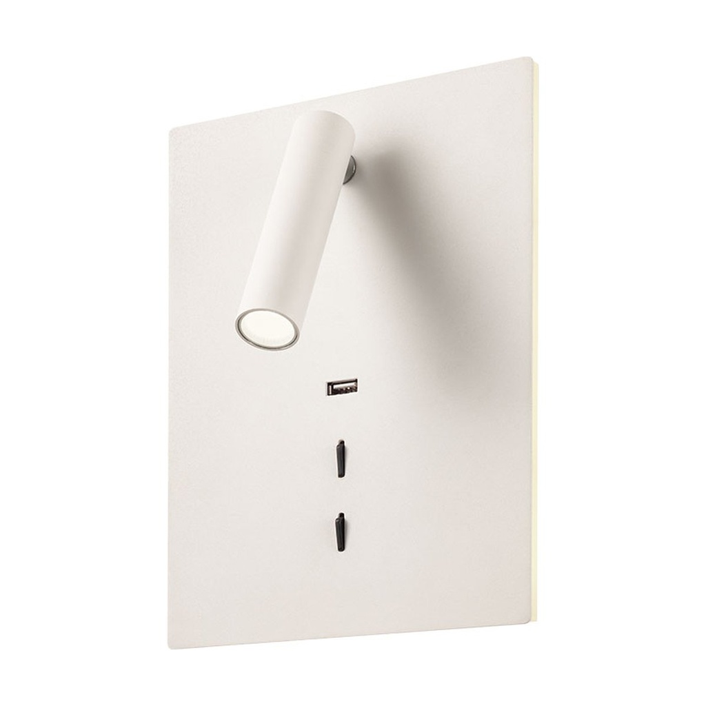 ZEN AP LED 19W USB 3000K WH (5.1.2)