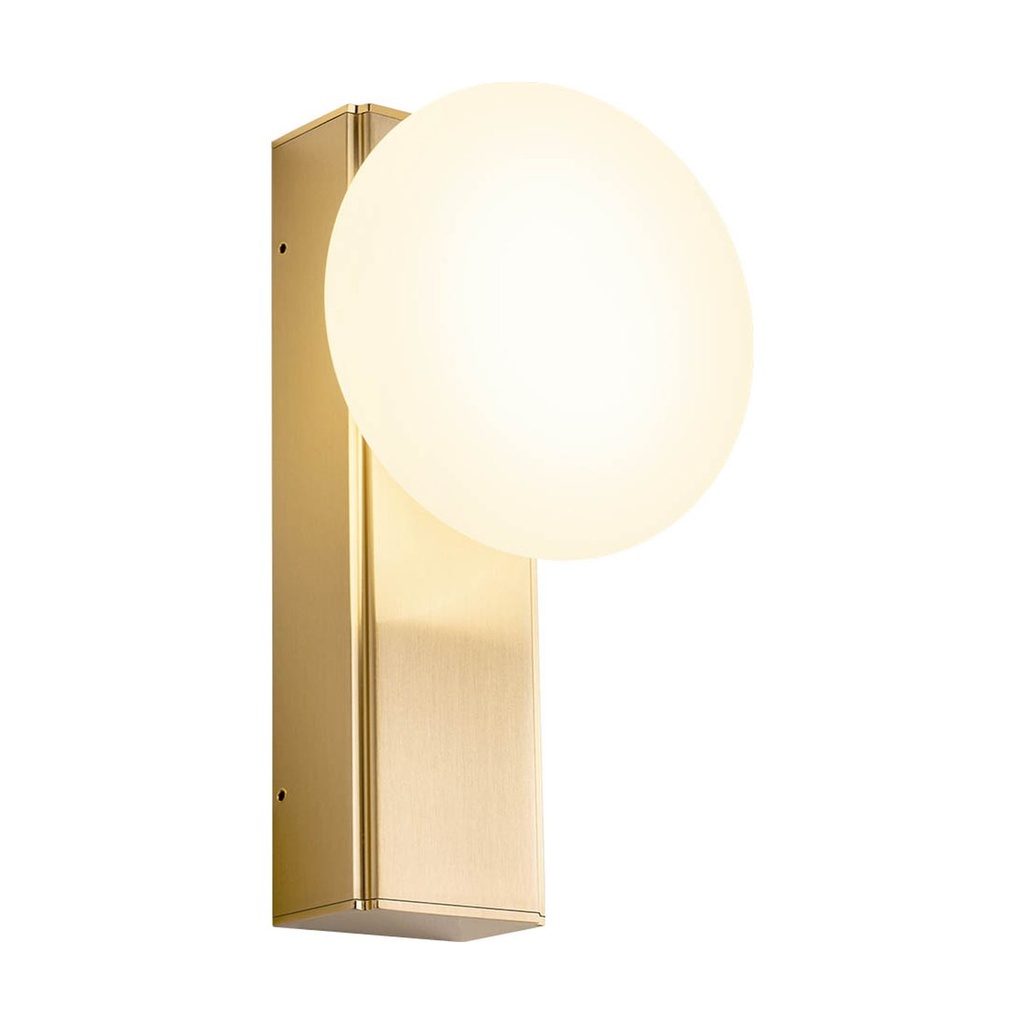 OVUM AP/PL LED 1X5W 3000/4000K IP44 BRASS(5.1.2)