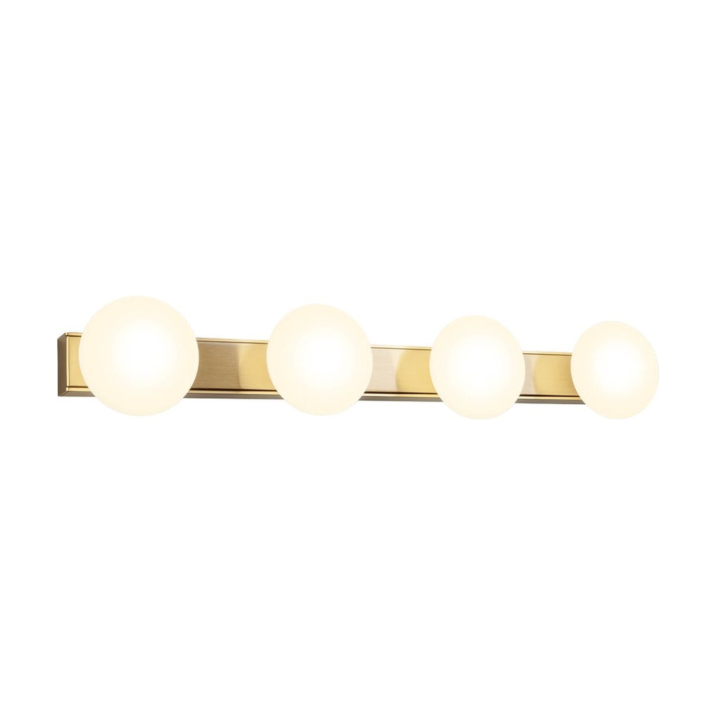 OVUM PL LED 4X5W 3000/4000K IP44 BRASS (4.1.2)