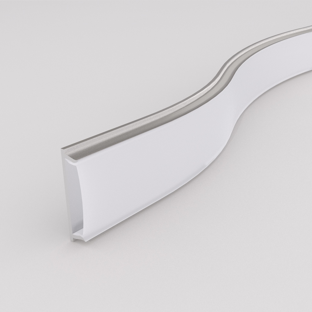 ALMADA Profilé Apparent 2m  Aluminium