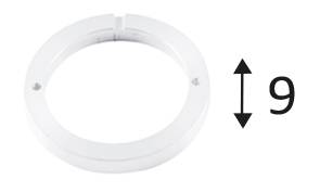 KACI R-B BASE RONDE BLANC MAT
