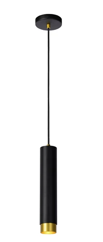 LORIS - Suspension - Ø 5,9 cm - 1xGU10 - Noir