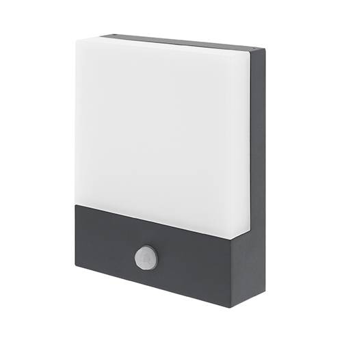 LUXI 45 SENSOR 6W 660Lm 3000K 120° IP54 ANTHRACITE