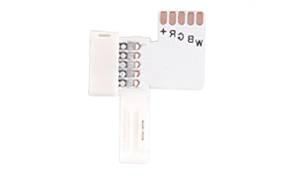 CONNECTEUR L RGBW Blanc
