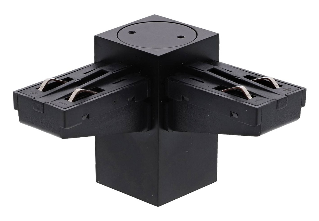 CONNEXION ELEC L 90° INTERIEUR PLAFOND  Noir mat