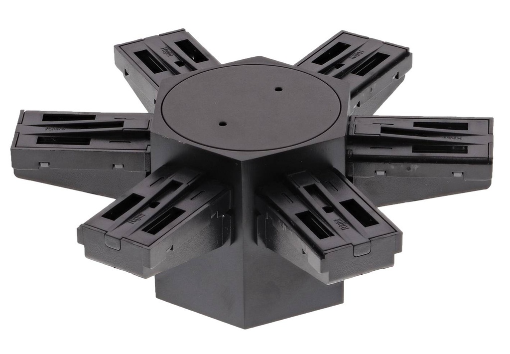 CONNEXION MECANIQUE MULTIPLE PLAFOND Noir mat