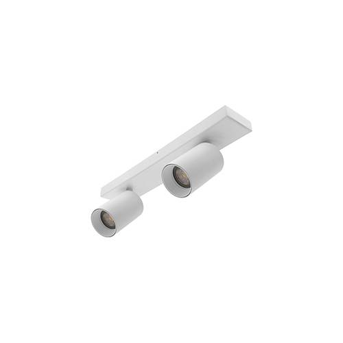 RIVA 2 GU10 MAX 2X13W PAR16 BLANC MAT